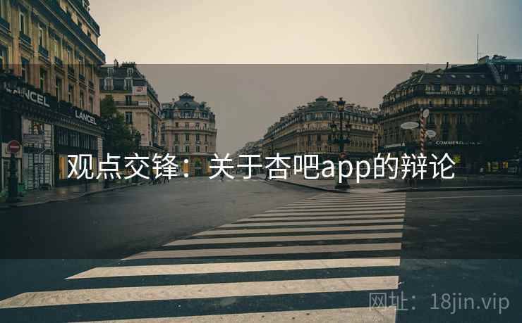 观点交锋：关于杏吧app的辩论