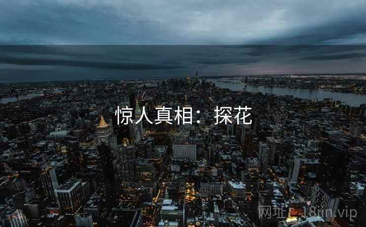 惊人真相：探花