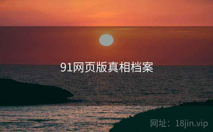 91网页版真相档案